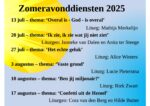 Zomeravonddiensten 2025