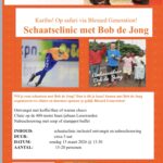 Schaatsclinic voor Blessed Generation 15 maart Leeuwarden